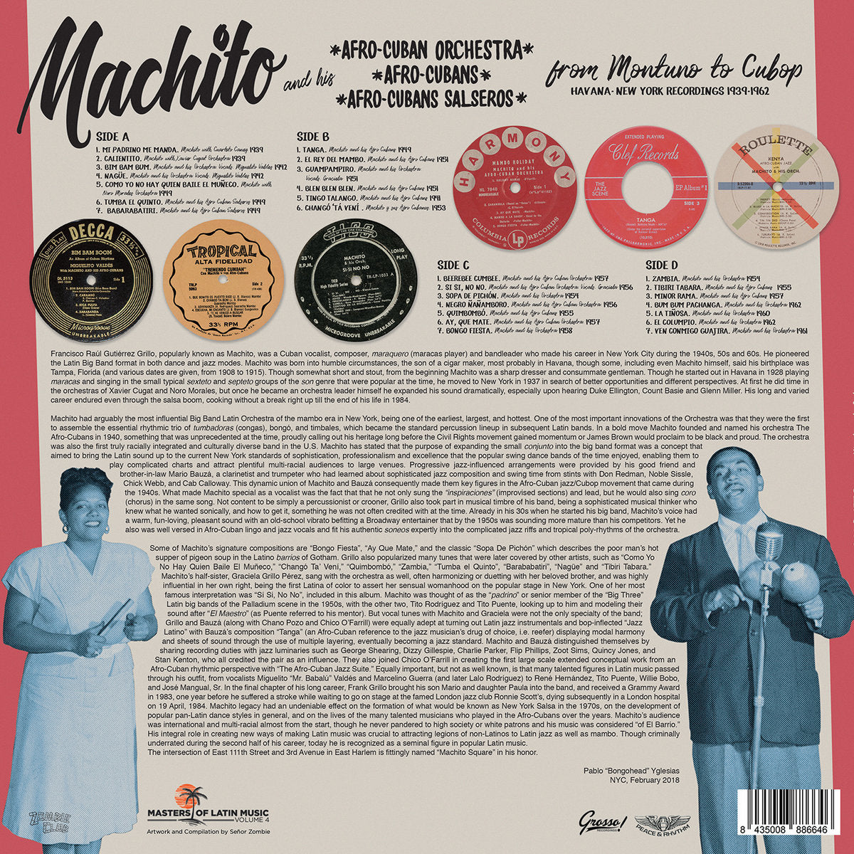 MACHITO - FROM MONTUNO TO CUBOP (1939-1962) 2XLP