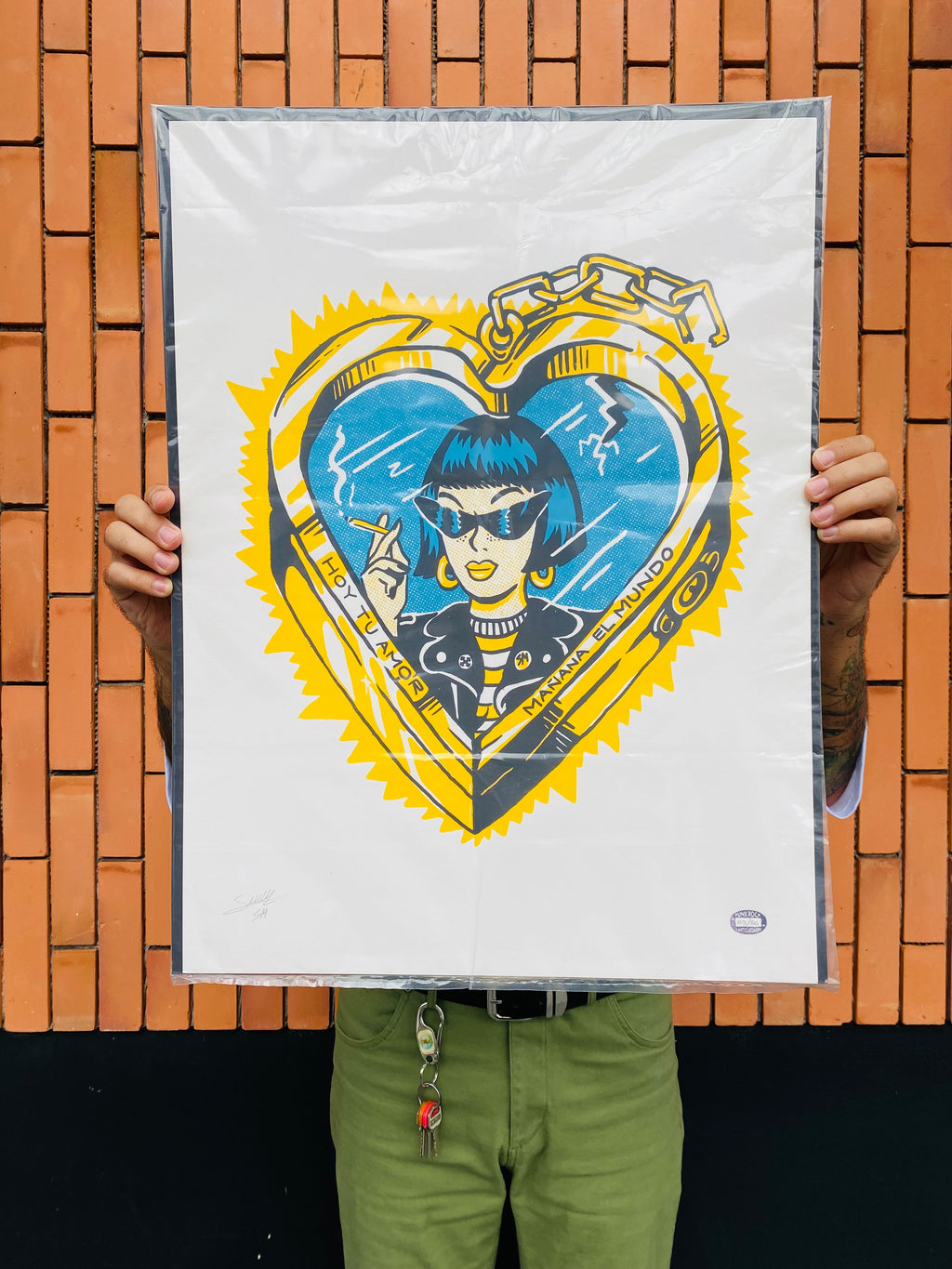 HOY TU AMOR, MAÑANA EL MUNDO PRINT