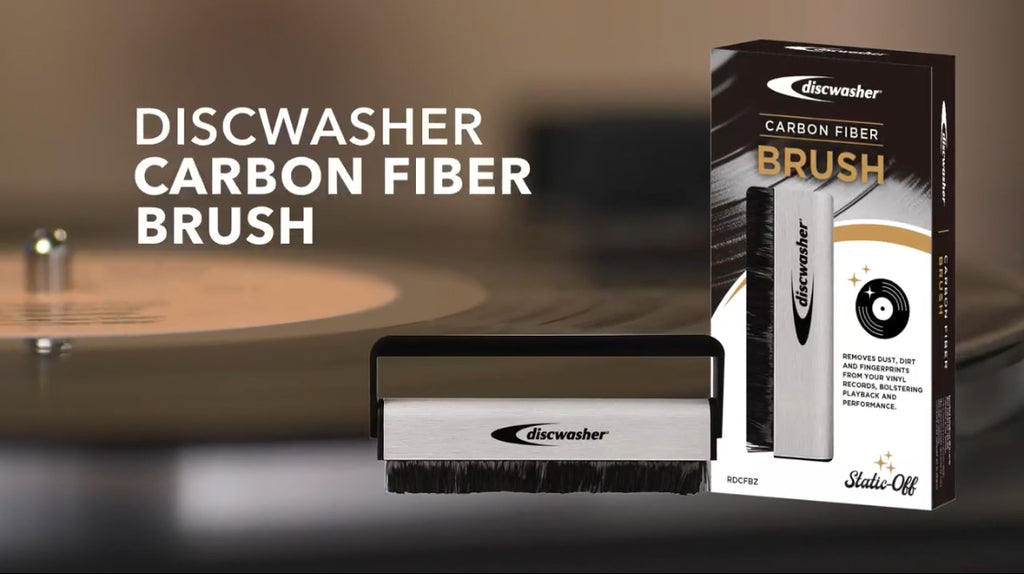 DISCWASHER - CARBON FIBER ANTI-STATIC BRUSH