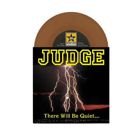 7" JUDGE - THE STORM (BROWN VINYL)