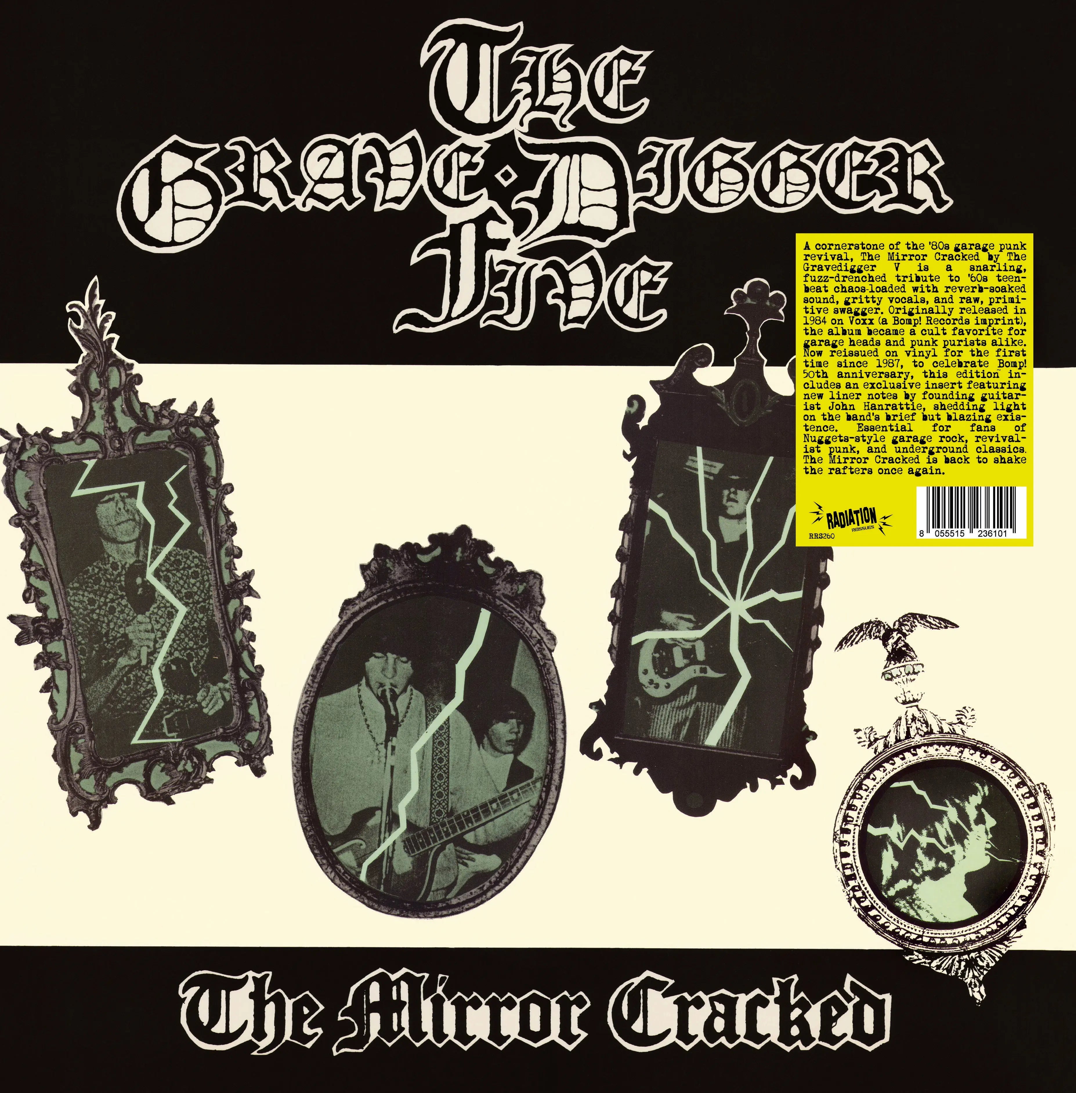 THE GRAVEDIGGER V - THE MIRROR CRACKED LP
