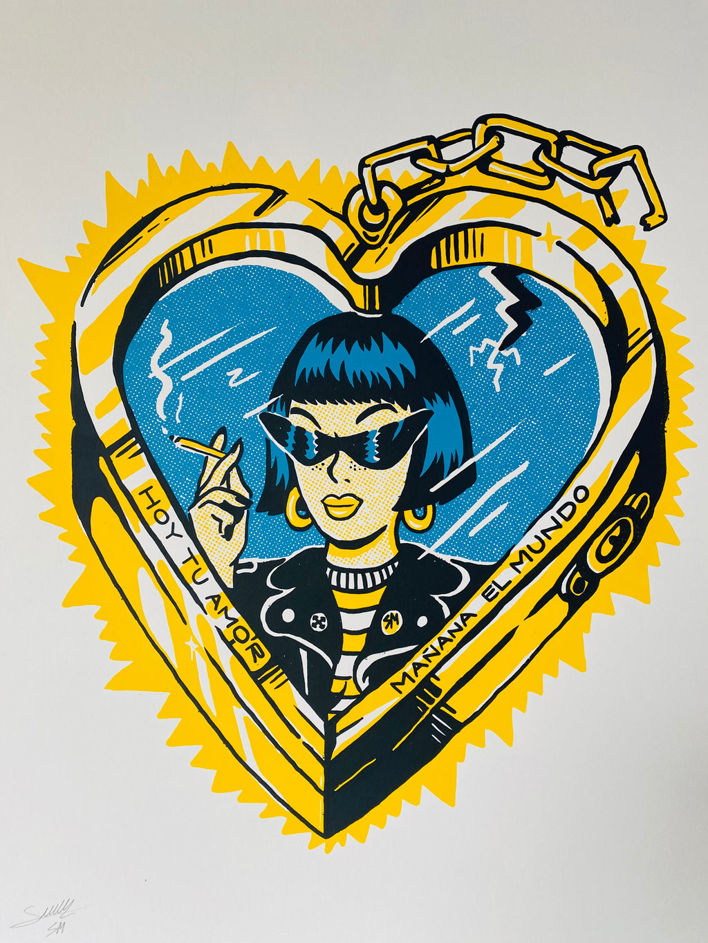 HOY TU AMOR, MAÑANA EL MUNDO PRINT