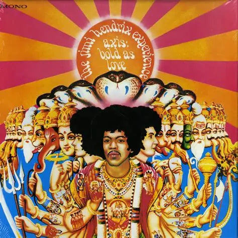 THE JIMI HENDRIX EXPERIENCE - AXIS BOLD AS LOVE (GATEFOLD) LP