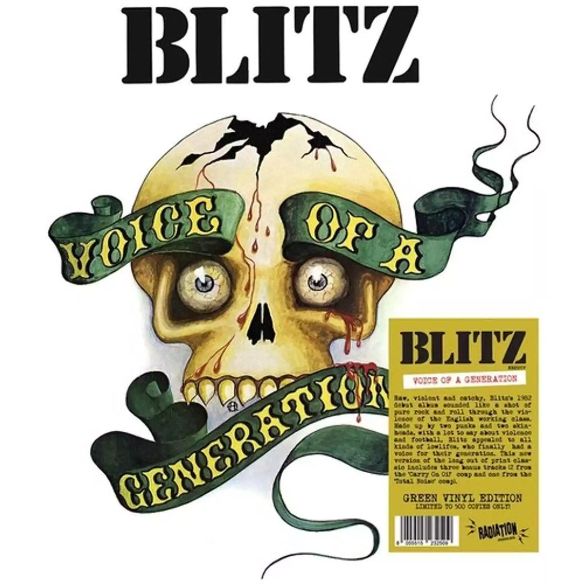 BLITZ - VOICE OF A GENERATION (COLOR) LP