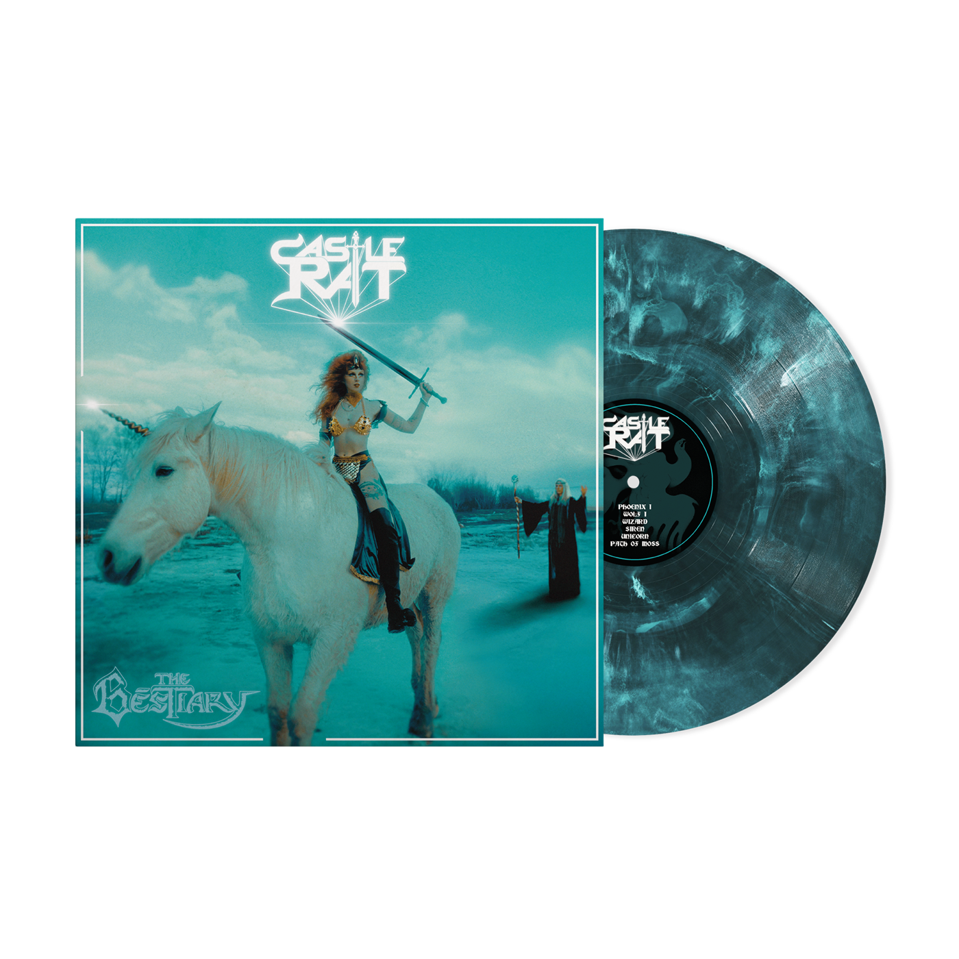 CASTLE RAT - THE BESTIARY (COLOR) LP