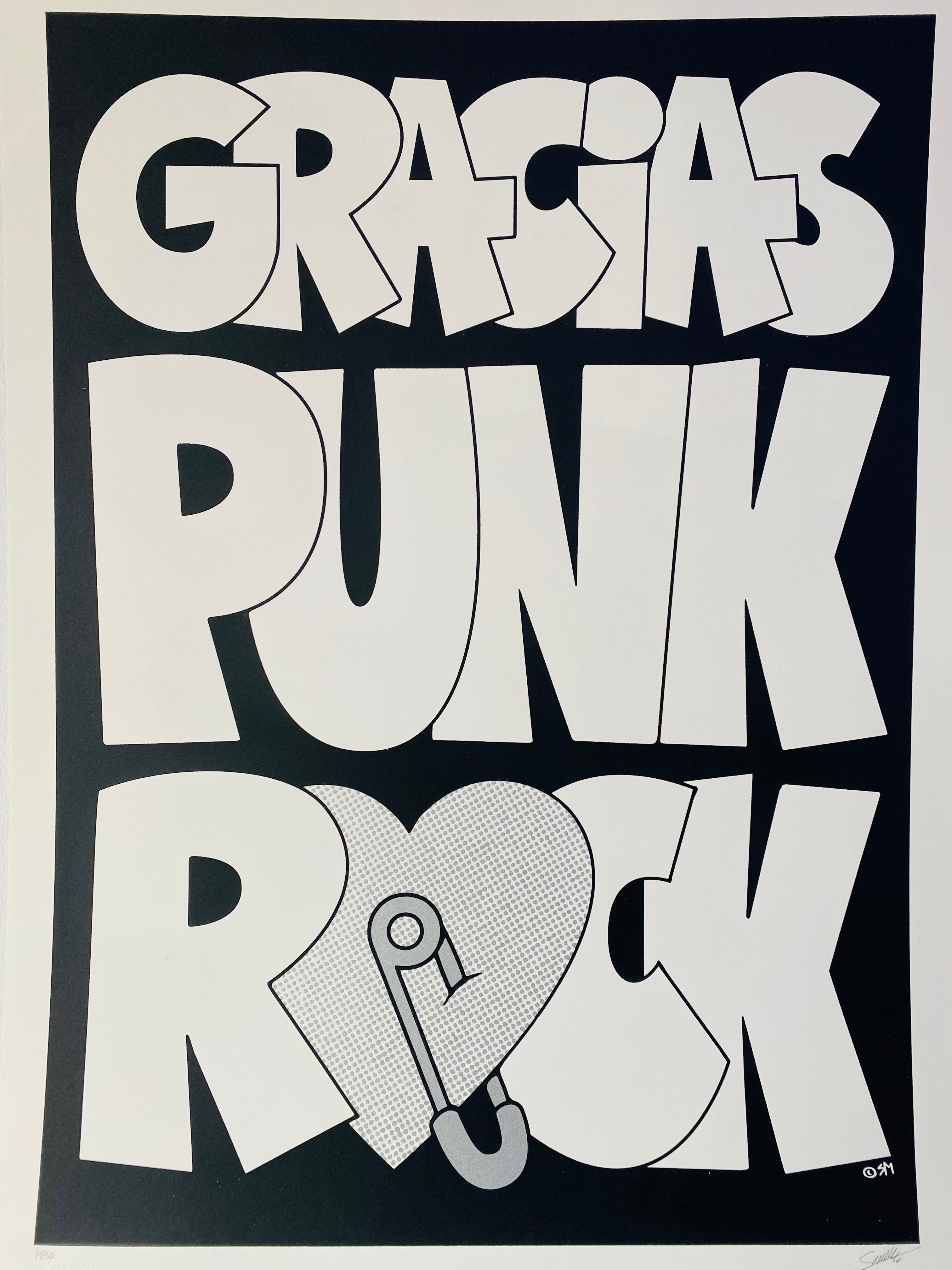 GRACIAS PUNK ROCK PRINT