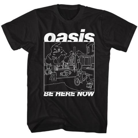 OASIS - BE HERE NOW TEE