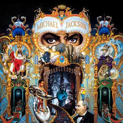 MICHAEL JACKSON - DANGEROUS 2XLP