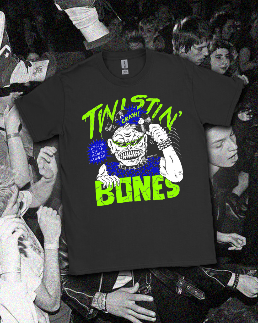 TWB - DISCOS QUE TE ROMPEN LA CABEZA TEE