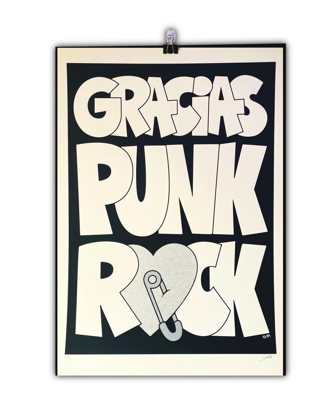 GRACIAS PUNK ROCK PRINT