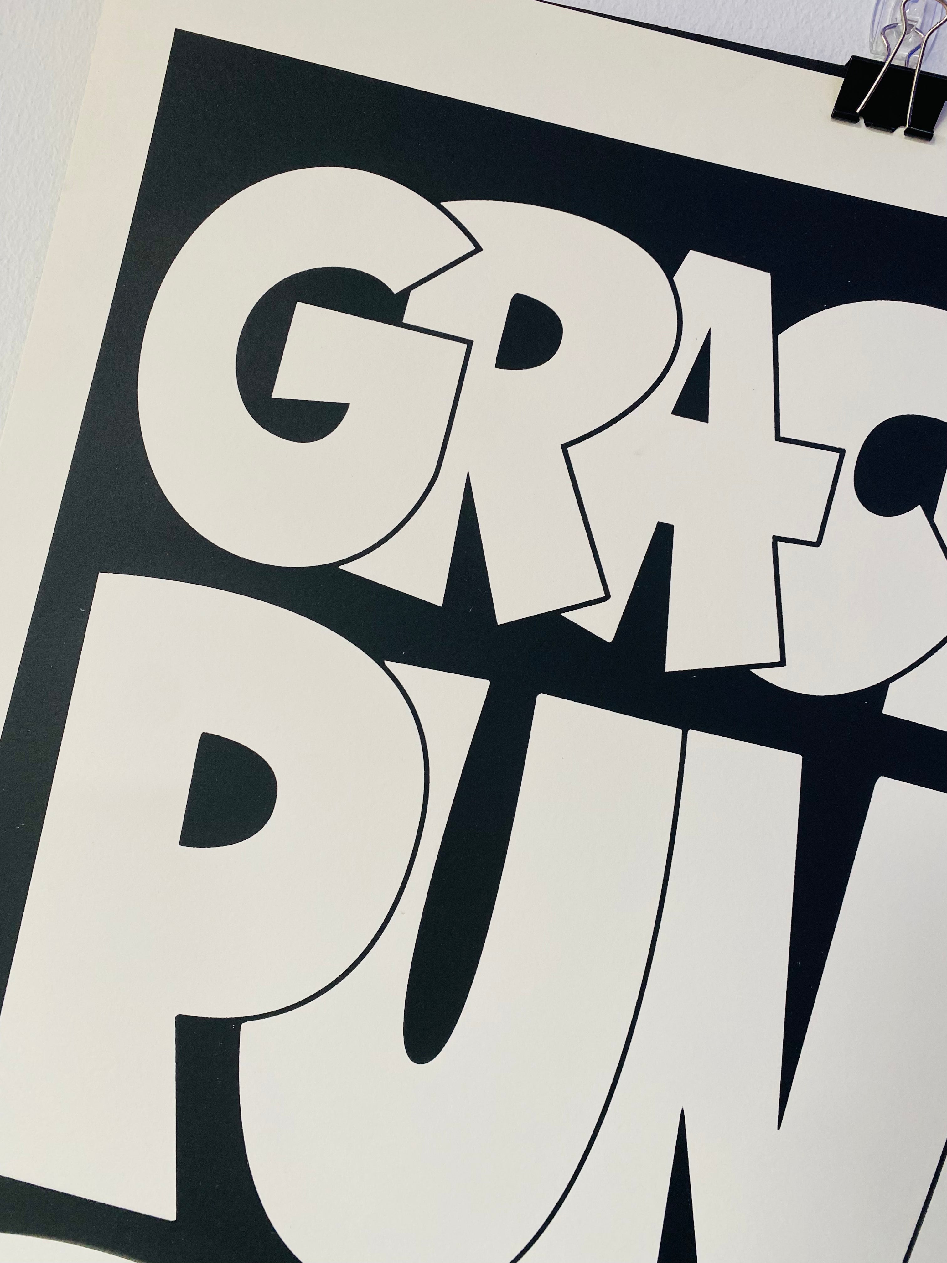 GRACIAS PUNK ROCK PRINT