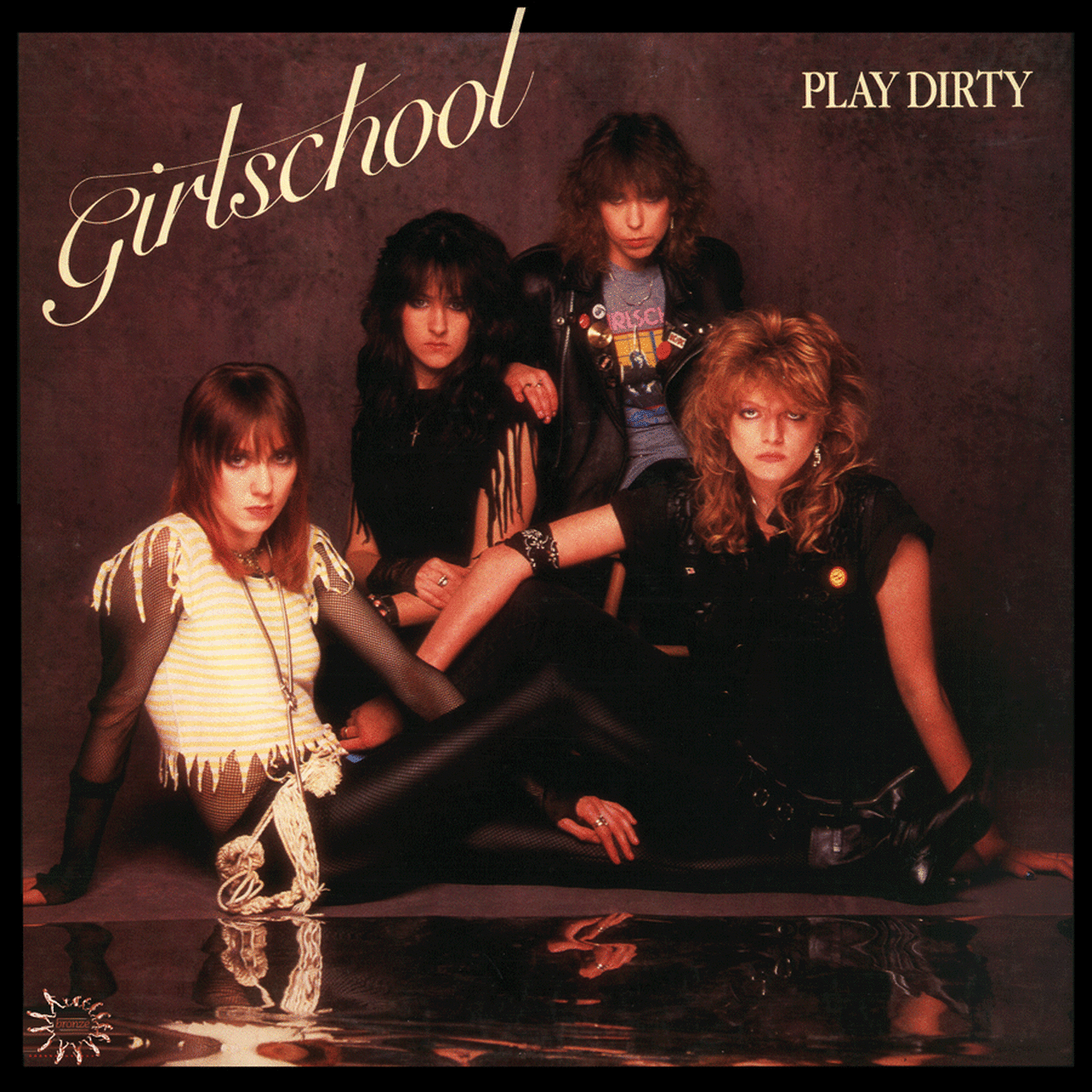 GIRLSCHOOL - PLAY DIRTY (USADO) LP