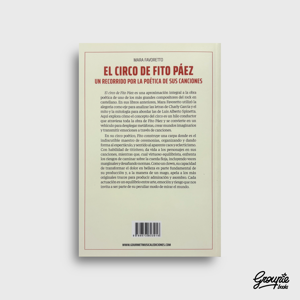 EL CIRCO DE FITO PAEZ LIBRO
