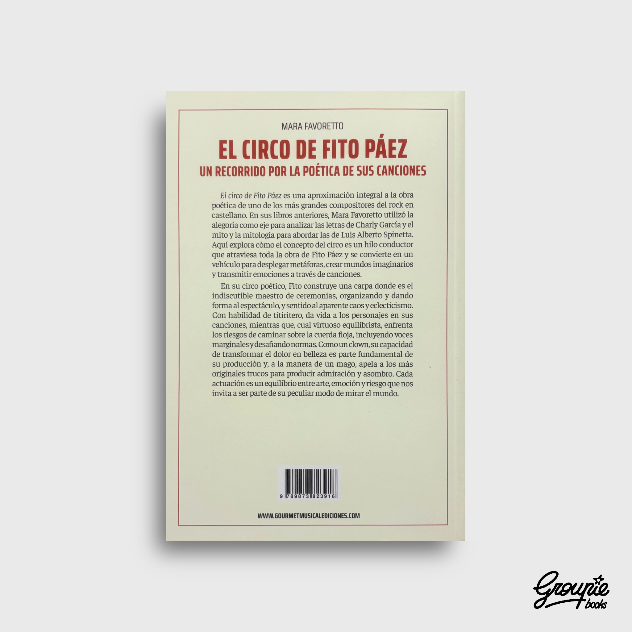 EL CIRCO DE FITO PAEZ LIBRO
