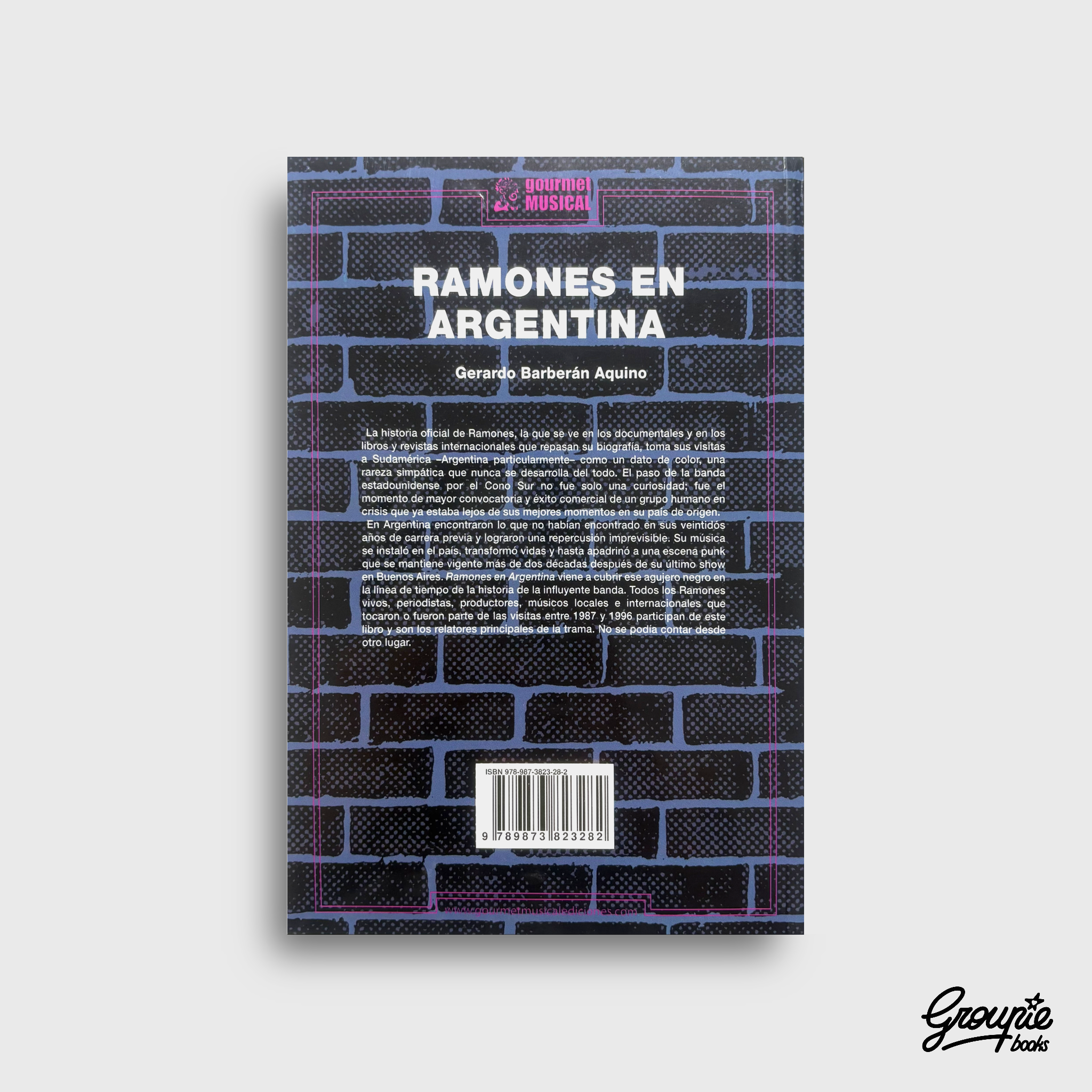 RAMONES EN ARGENTINA LIBRO
