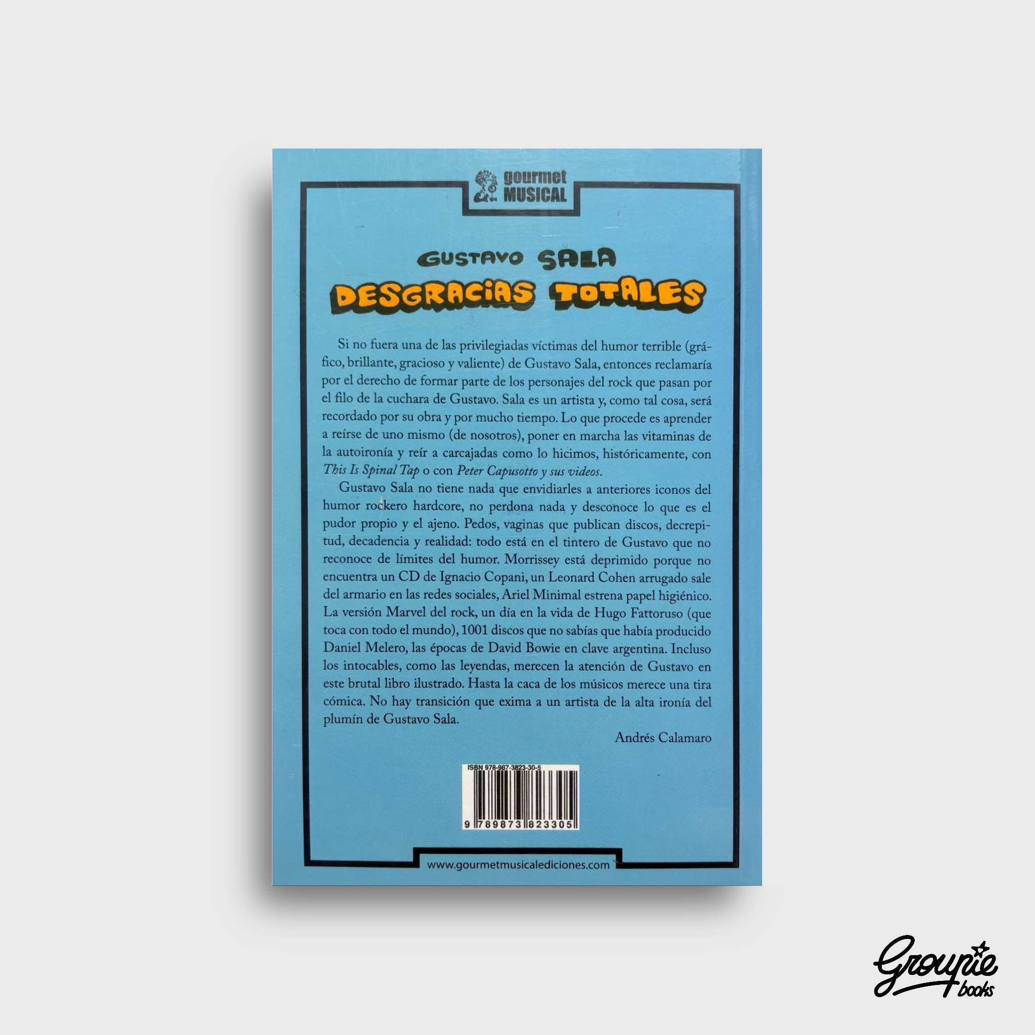 DESGRACIAS TOTALES - UNA GUIA ILUSTRADA DE LA CULTURA ROCK LIBRO
