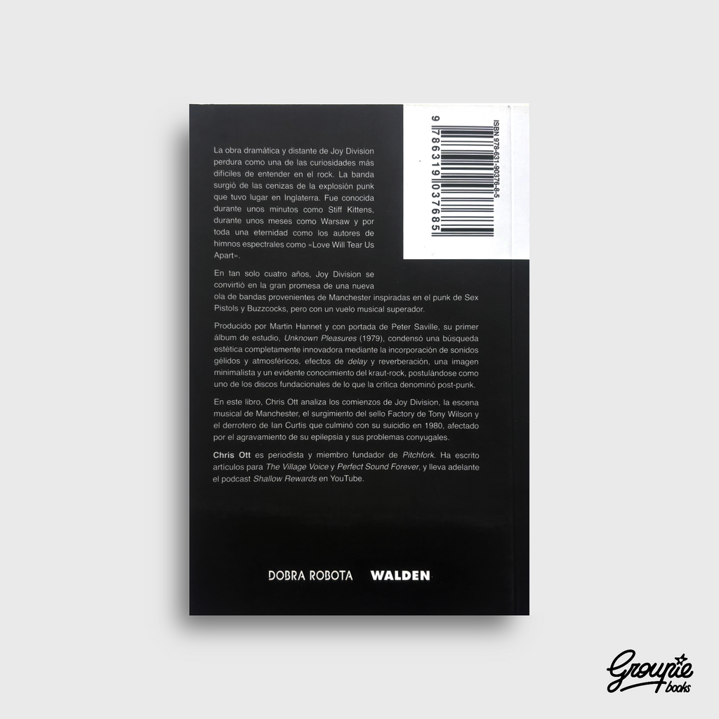 JOY DIVISION - UNKNOWN PLEASURES LIBRO