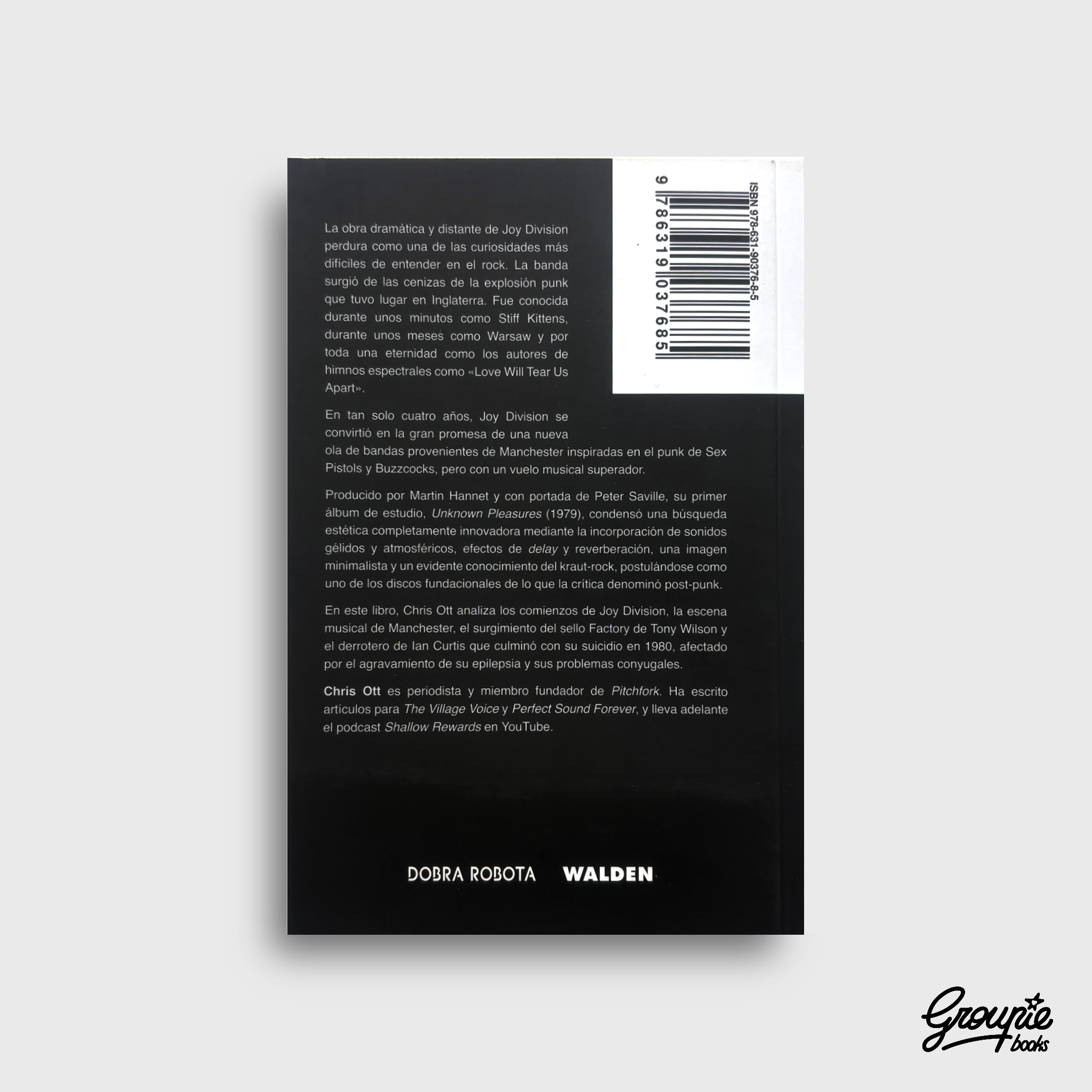 JOY DIVISION - UNKNOWN PLEASURES LIBRO