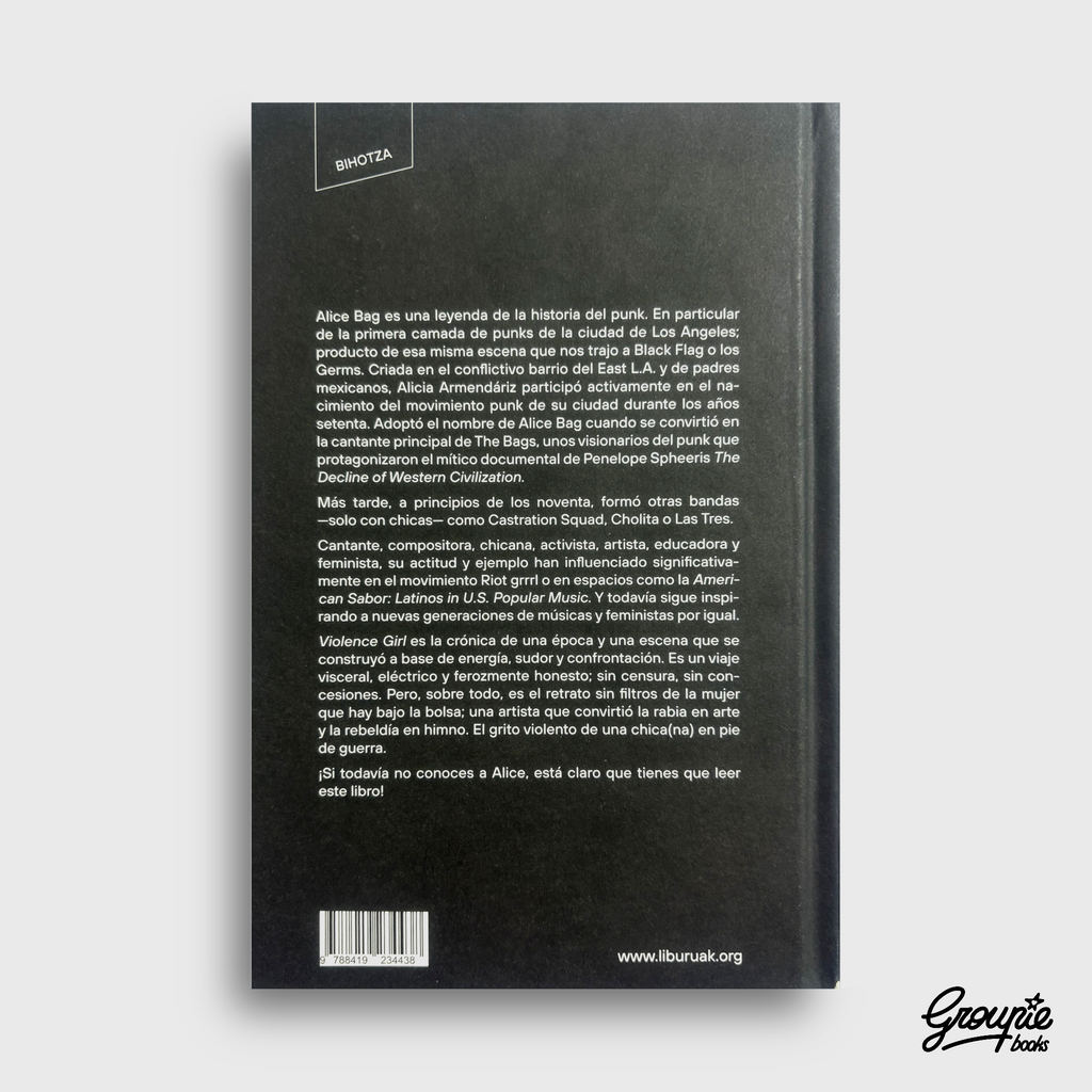 ALICE BAG - VIOLENCE GIRL LIBRO