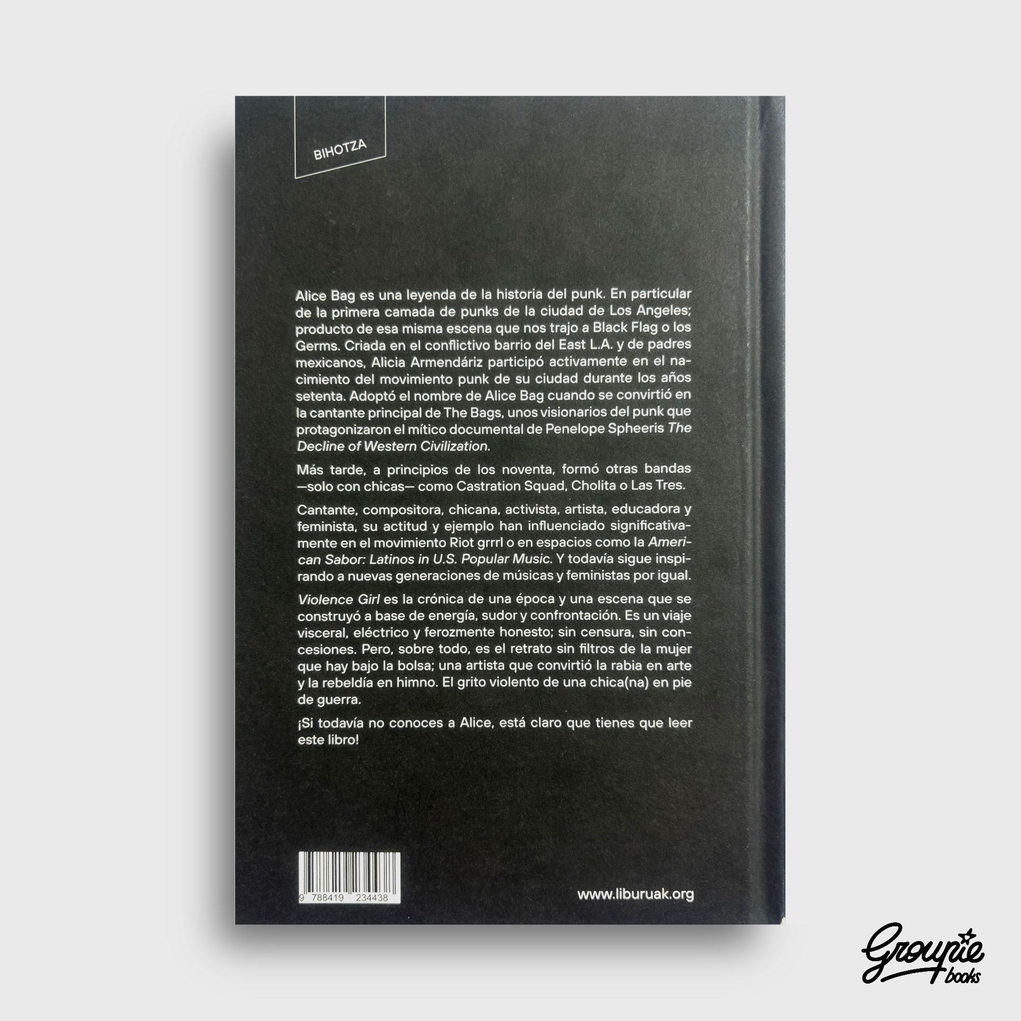 ALICE BAG - VIOLENCE GIRL LIBRO