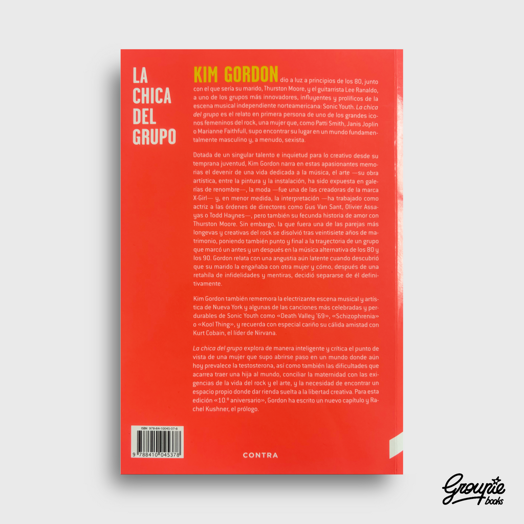 LA CHICA DEL GRUPO - KIM GORDON LIBRO