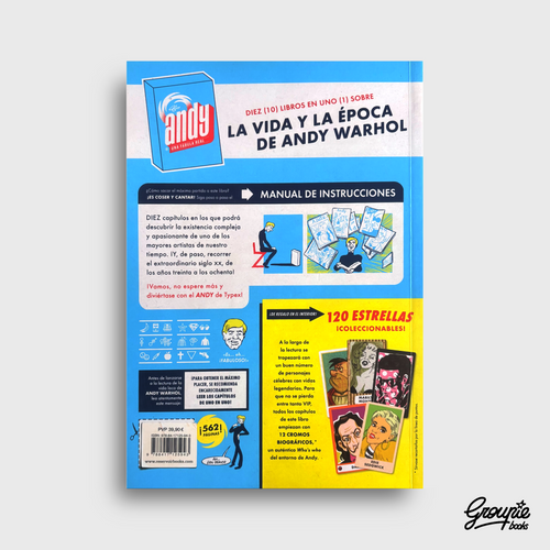 ANDY UNA FÁBULA REAL - LA VIDA Y LA ÉPOCA DE ANDY WARHOL LIBRO