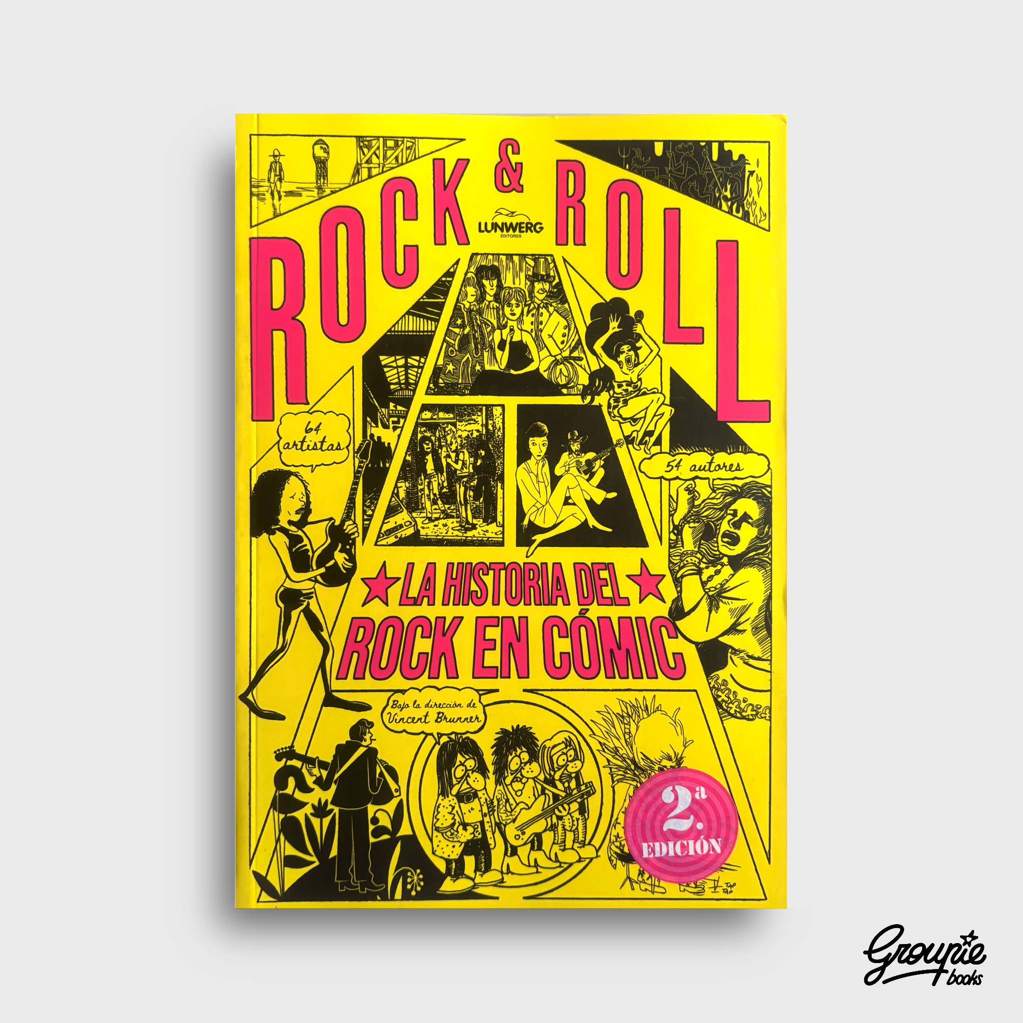 ROCK & ROLL - LA HISTORIA DEL ROCK EN COMIC LIBRO