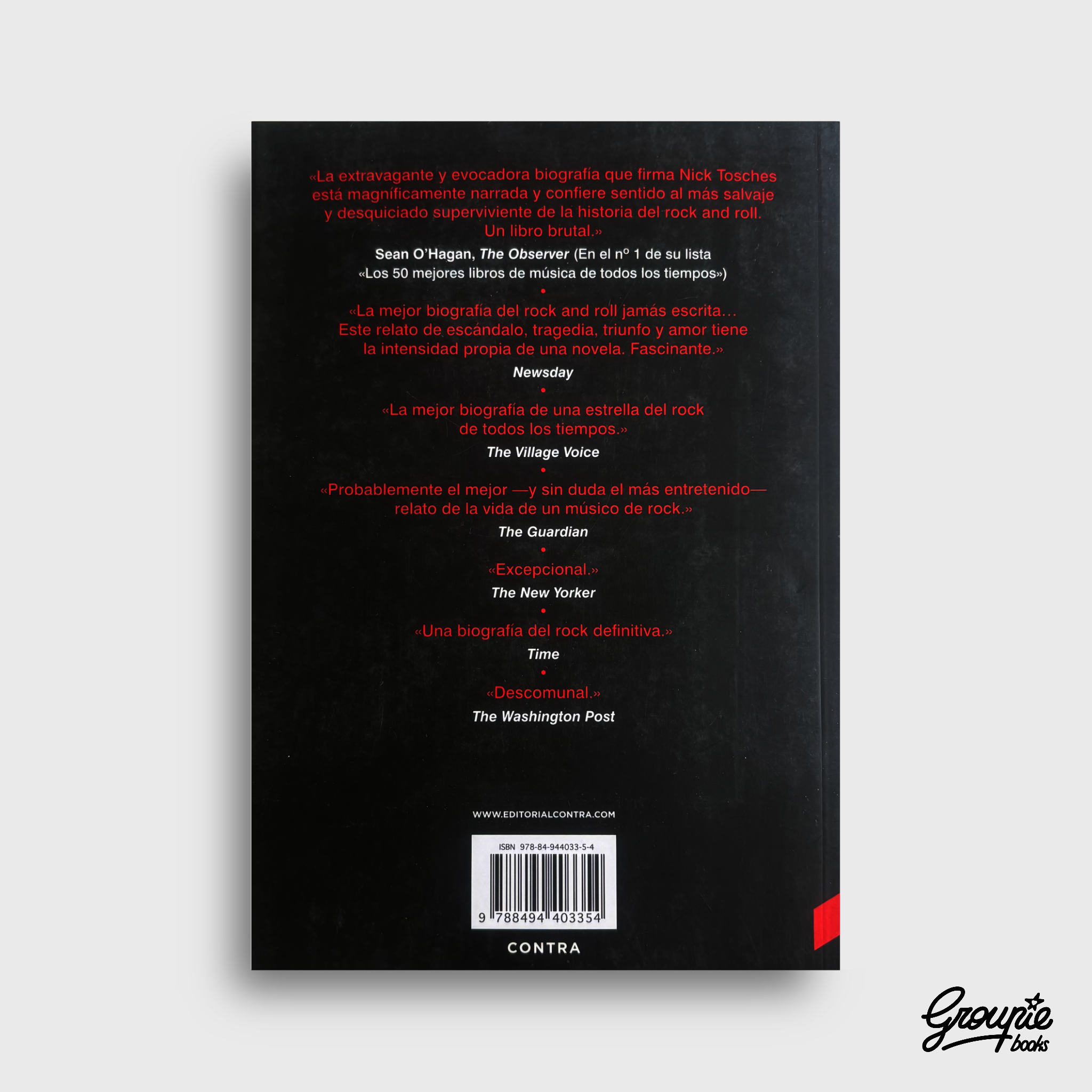 FUEGO ETERNO - LA HISTORIA DE JERRY LEE LEWIS LIBRO