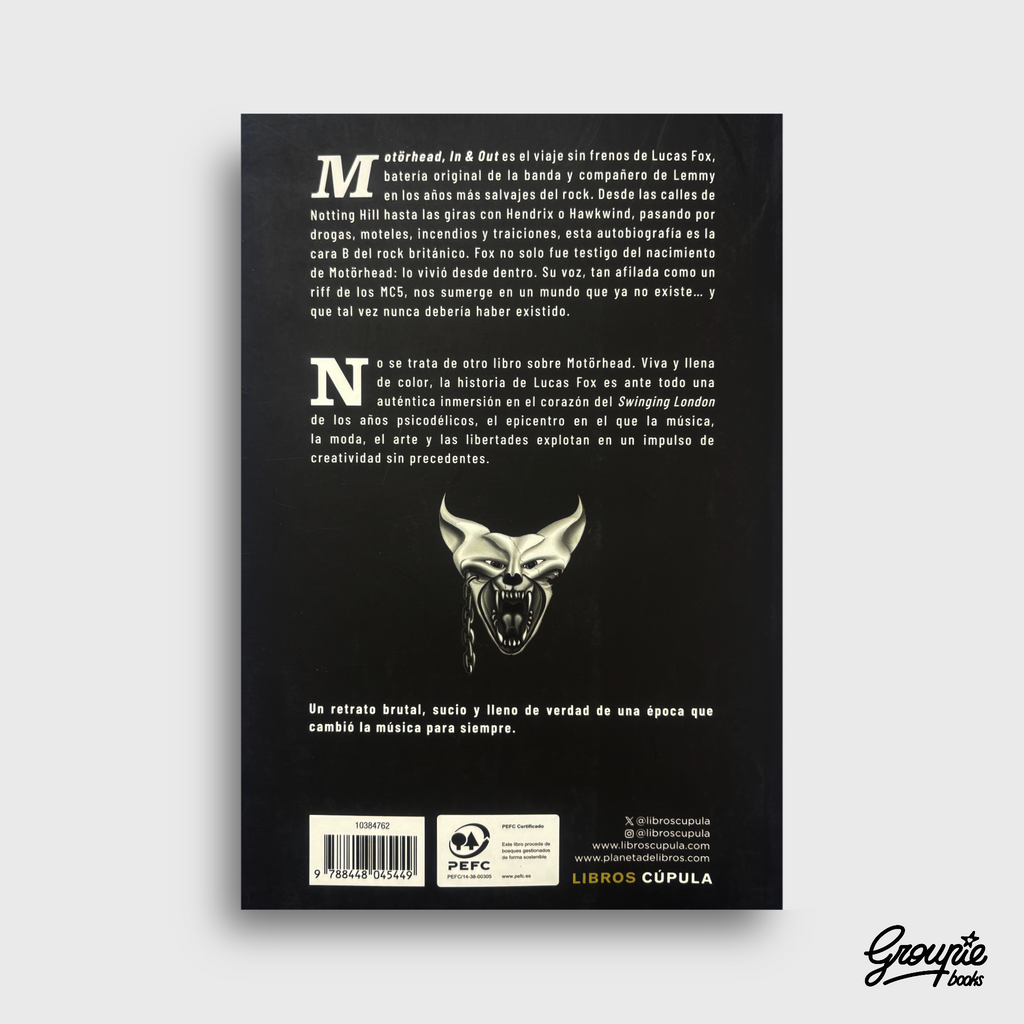MOTORHEAD - IN AND OUT LIBRO