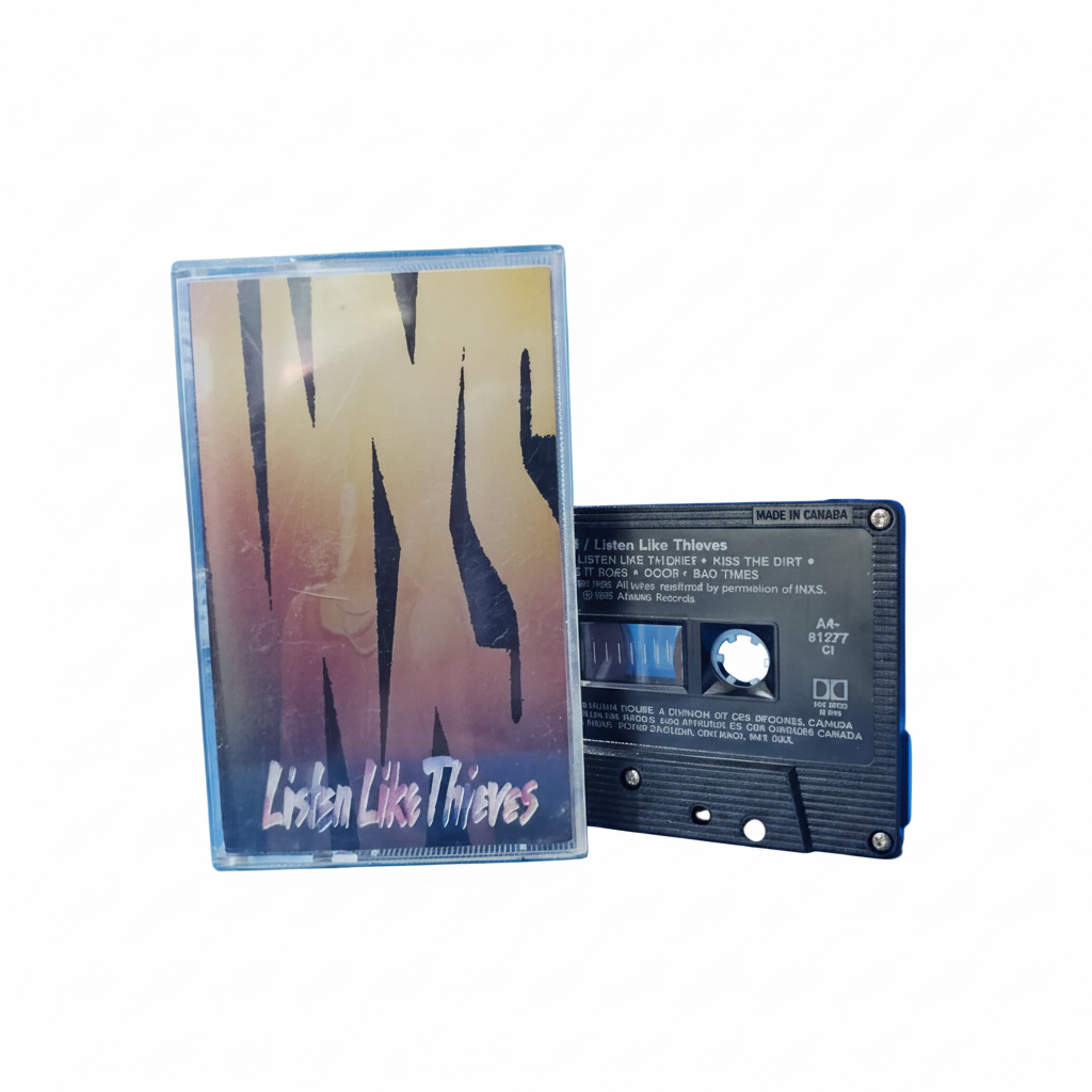 INXS - LISTEN LIKE THIEVES (USADO) CASSETTE