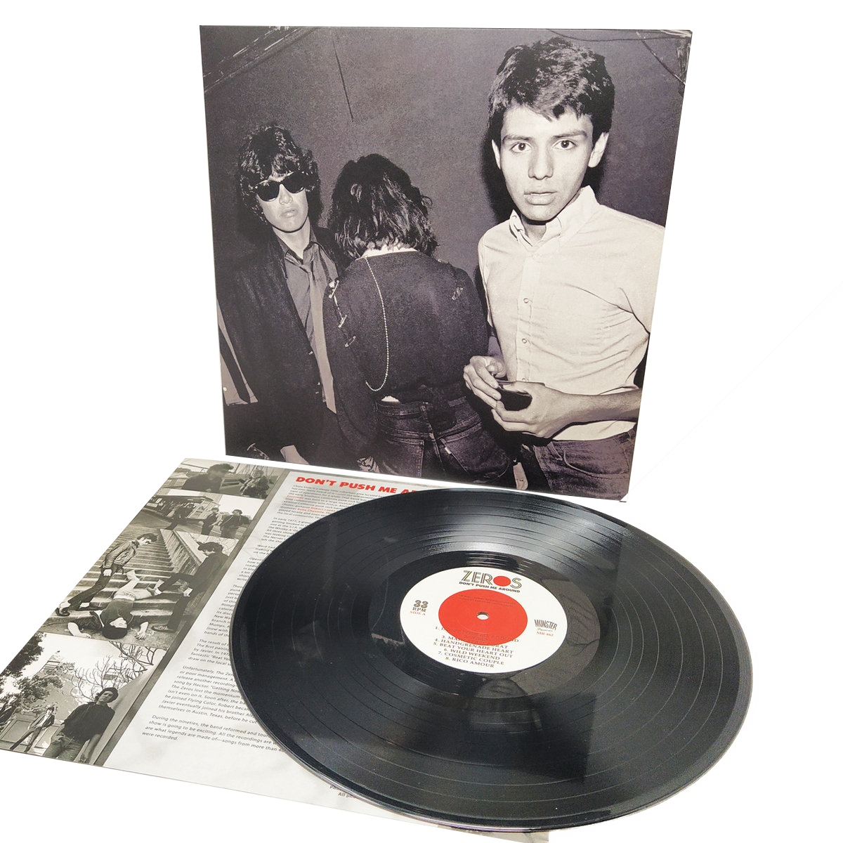 THE ZEROS - DON'T PUSH ME AROUND LP
