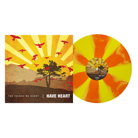 LP HAVE HEART - THE THINGS WE CARRY (YELLOW-ORANGE COLOR VINYL)