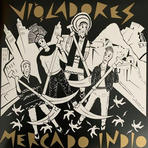 LP LOS VIOLADORES  - MERCADO INDIO