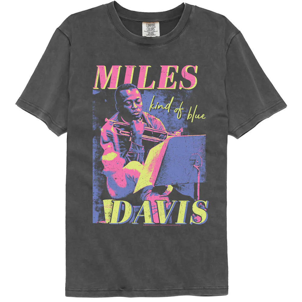 MILES DAVIS - VIBRANT TRICOLOR TEE