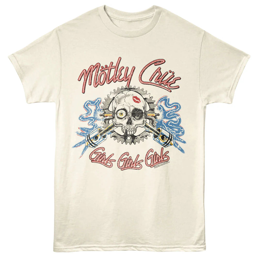 MÖTLEY CRÜE - ELECTRIC SKULL TEE