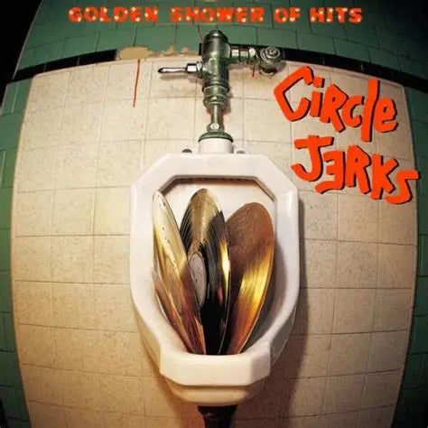 CIRCLE JERKS - GOLDEN SHOWER OF HITS (COLOR) LP