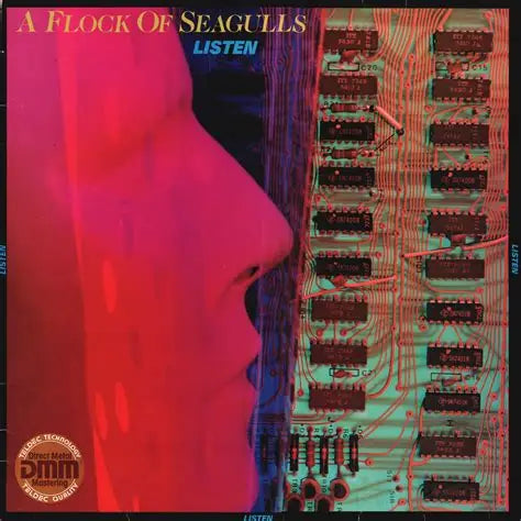 A FLOCK OF SEAGULLS - LISTEN (USADO) LP