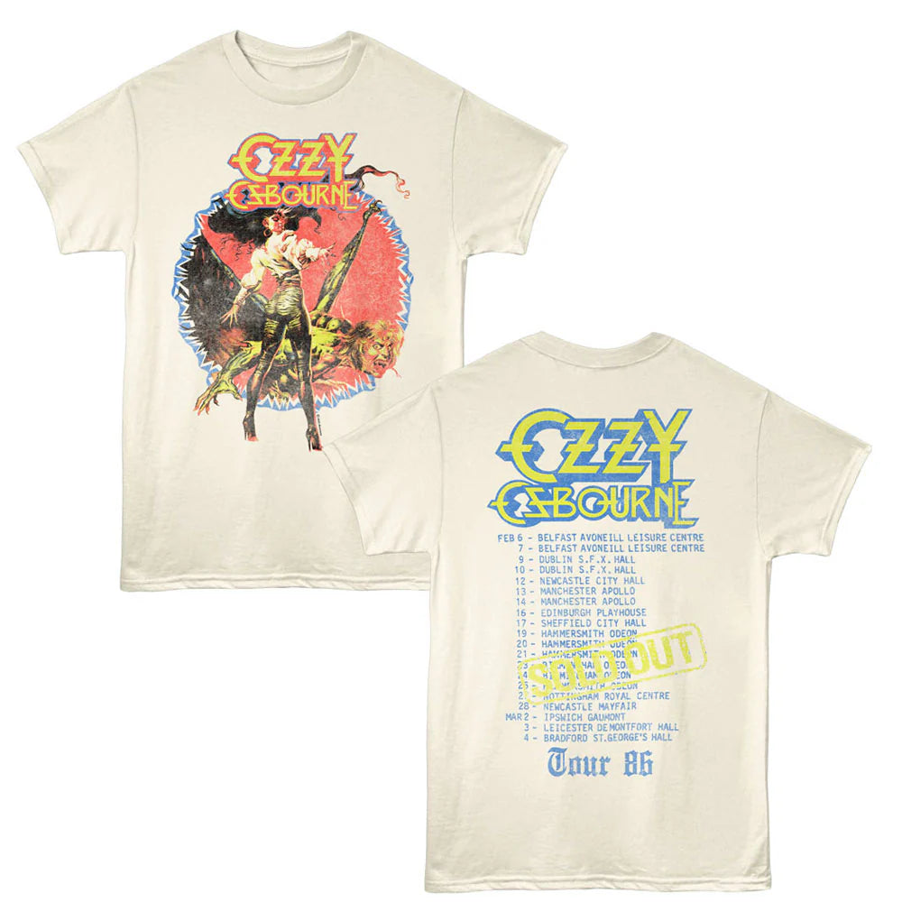 OZZY OSBOURNE - OZZY TOUR 86 TEE