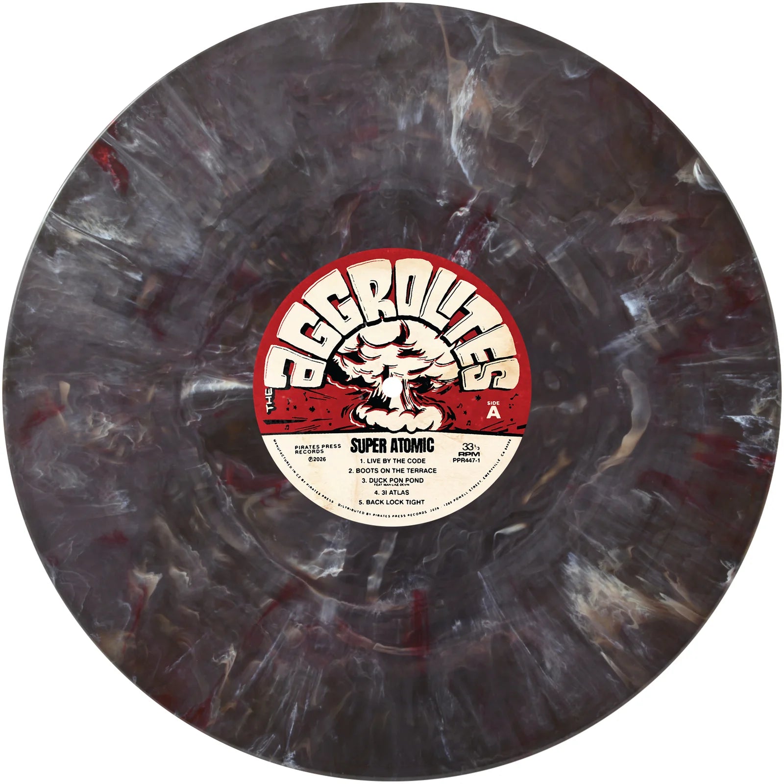 THE AGGROLITES - SUPER ATOMIC (COLOR) LP