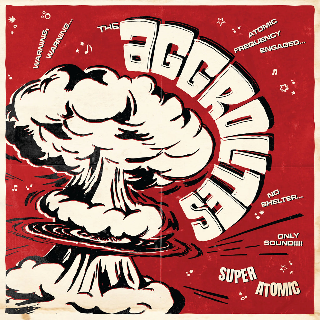 THE AGGROLITES - SUPER ATOMIC (COLOR) LP