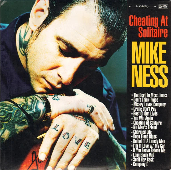 MIKE NESS - CHEATING AT SOLITAIRE 2XLP