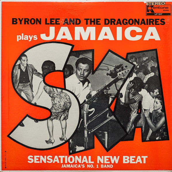 BYRON LEE - PLAYS JAMAICA SKA LP