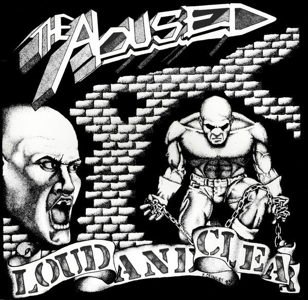 THE ABUSED - LOUD AND CLEAR LP