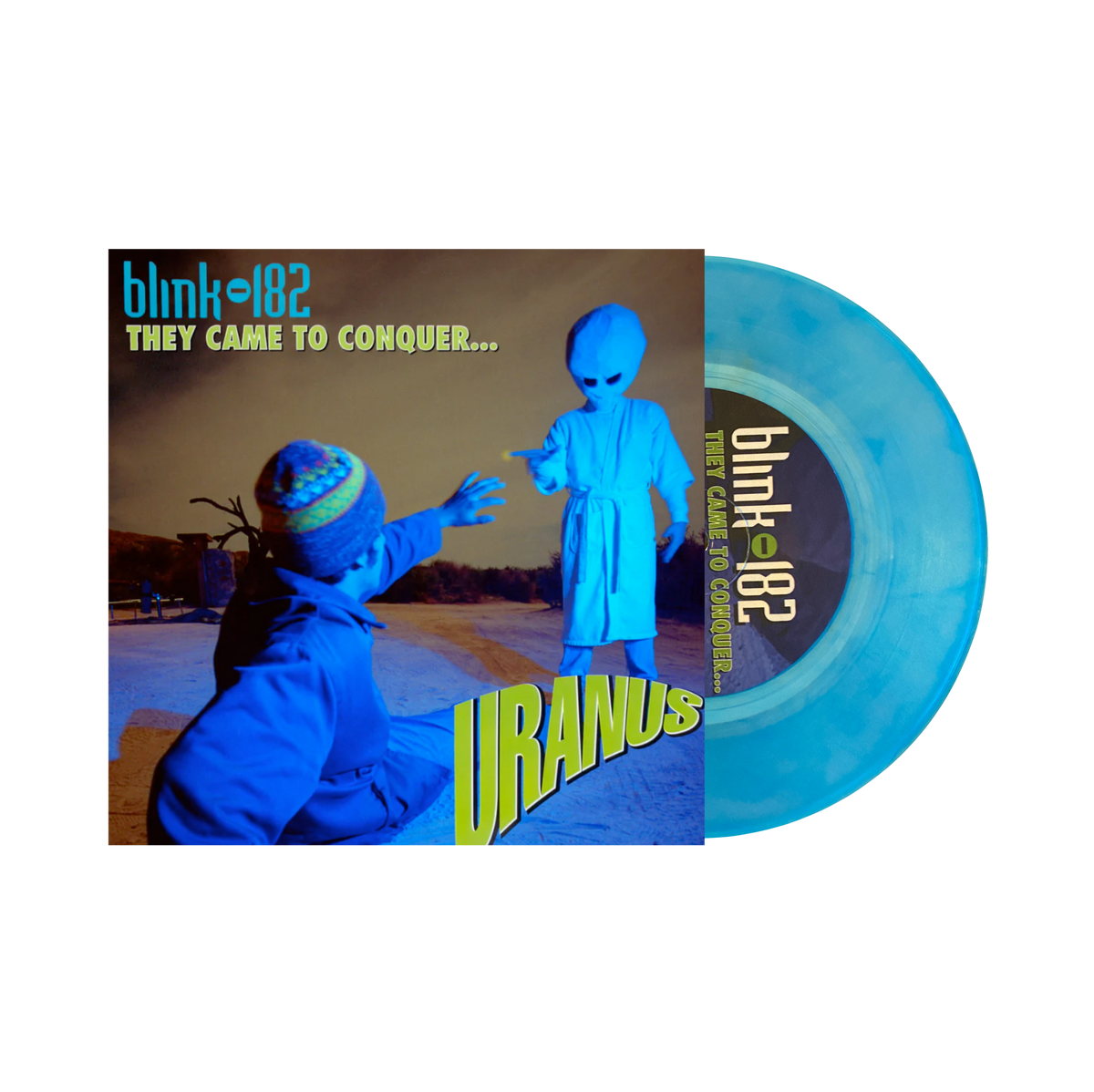 BLINK 182 - THEY CAME TO CONQUER URANUS (COLOR) 7"