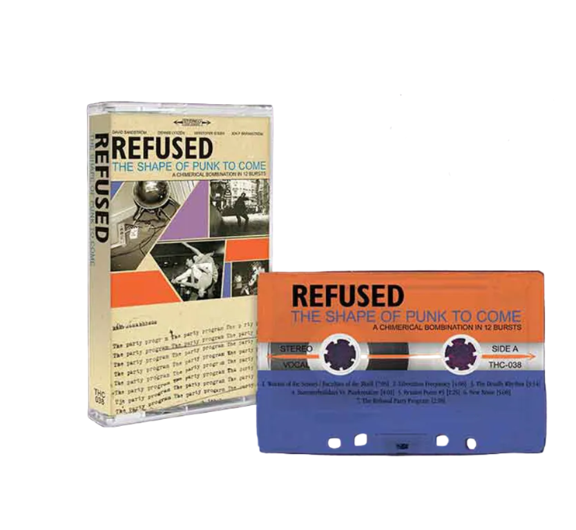 REFUSED - THE SHAPE OF PUNK TO COME CASSETTE