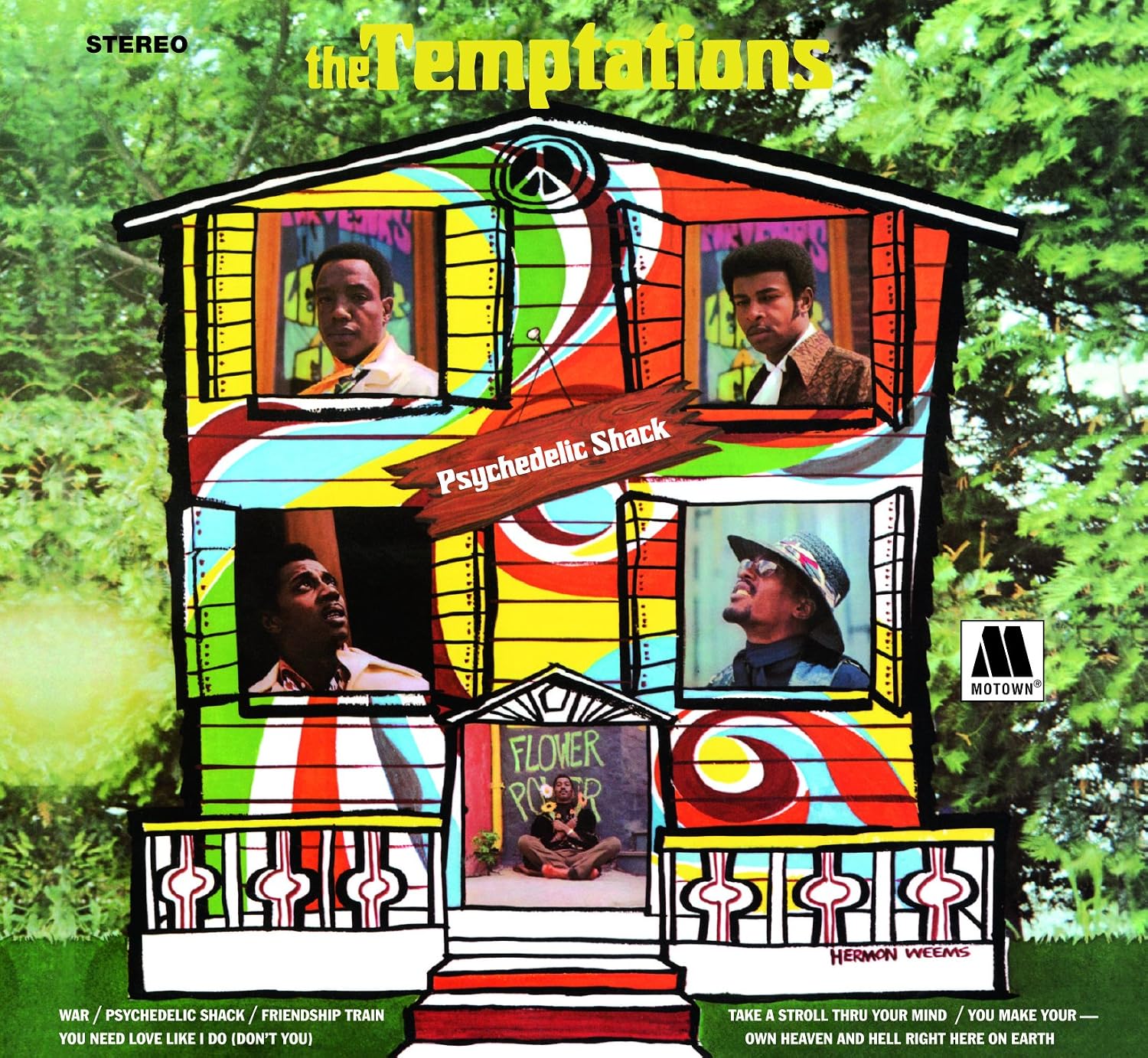 THE TEMPTATIONS - PSYCHEDELIC SHACK LP