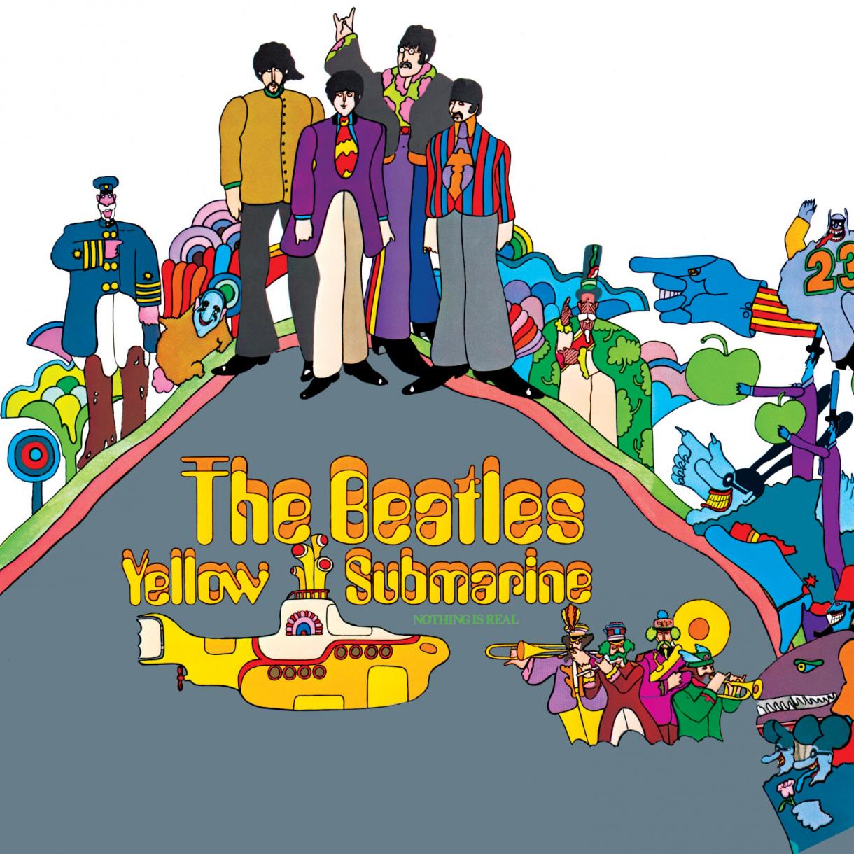 THE BEATLES - YELLOW SUBMARINE LP