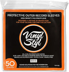 VINYL STYL - 50 PROTECTIVE OUTER RECORD SLEEVES