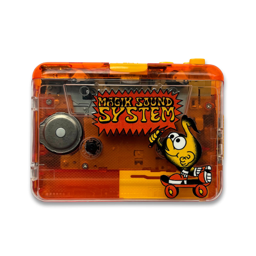 TWB X REVIVAL - MAGIK SOUND SYSTEM WALKMAN (NARANJA TRANSPARENTE)