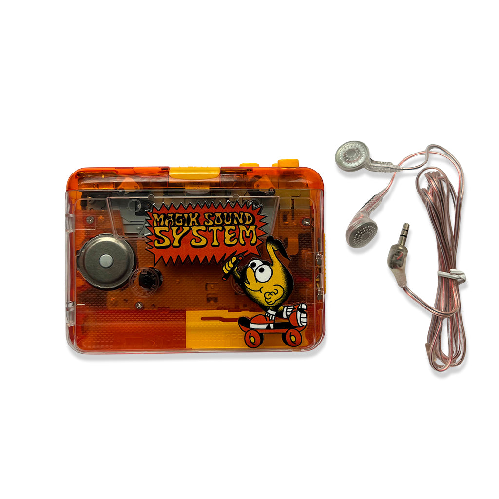 TWB X REVIVAL - MAGIK SOUND SYSTEM WALKMAN (NARANJA TRANSPARENTE)